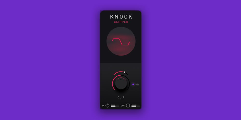 PLUGINS THAT KNOCK「KNOCK Clipper」もっと太くてアナログ感あるドラムを作りたい人へ!ドラムサウンドに芯と存在感を与えるためのクリッパー|DTMプラグインセール