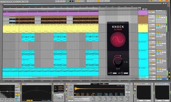 PLUGINS THAT KNOCK「KNOCK Clipper」もっと太くてアナログ感あるドラムを作りたい人へ!ドラムサウンドに芯と存在感を与えるためのクリッパー|DTMプラグインセール