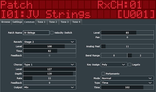 GiulioZ「VirtualJV」あの名機Roland JV-880を完全再現!90年代PCMサウンドをDAW上で蘇らせる無料プラグイン|DTMプラグインセール