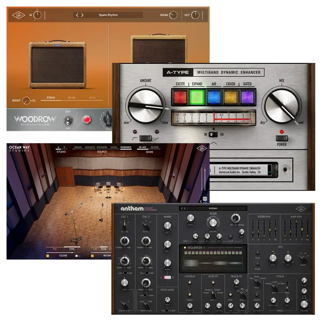 Universal Audio「UAD Best of 2025 Bundle」2025年最新UAD製品をまとめて試せる！リバーブ・エンハンサー・シンセ・アンプがこれ1つで揃う最強バンドル｜DTMプラグインセール