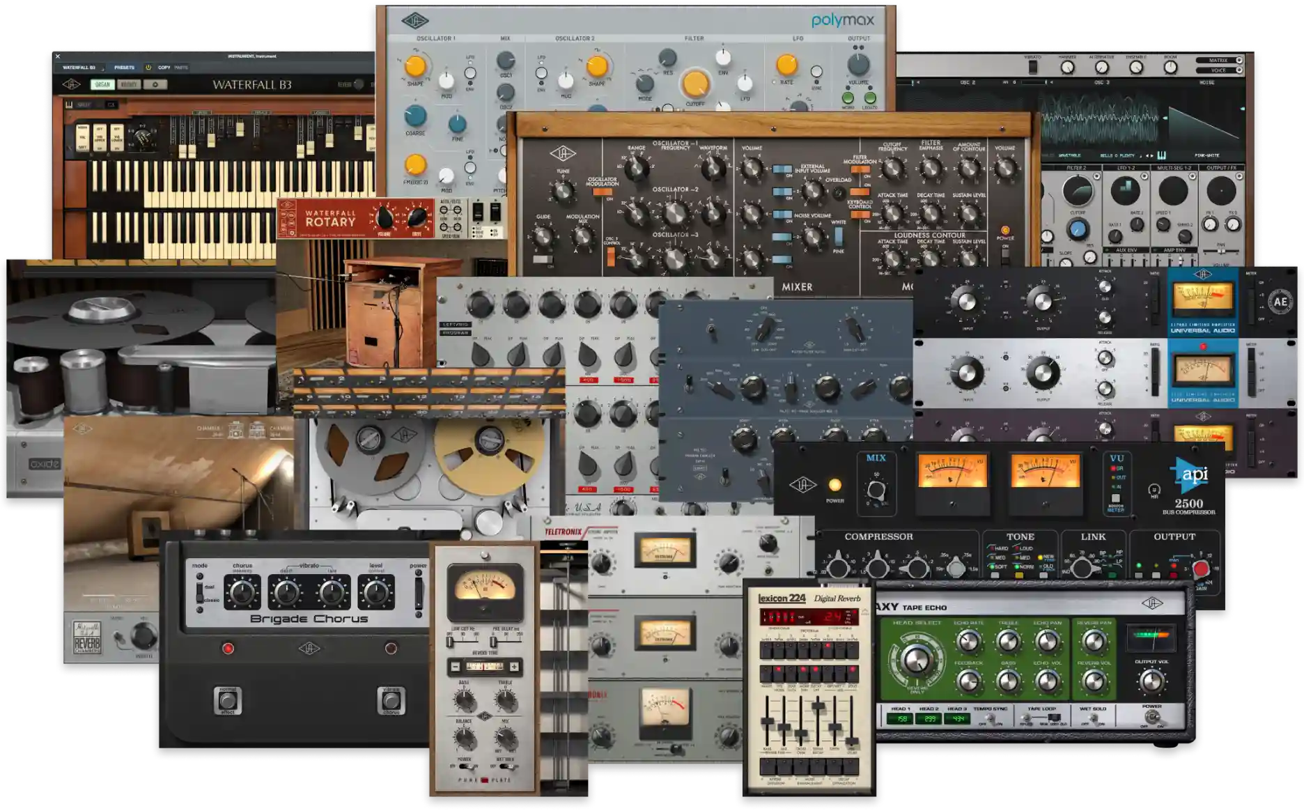 Universal Audio「UAD Mix Tape Pro」EQ・コンプ・リバーブ・アンプ…全部揃って選び放題!宅録環境を一気にアップグレードする、プロが認める50種から10種選べる超自由バンドル|DTMプラグインセール