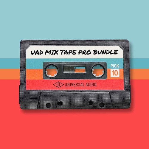 Universal Audio「UAD Mix Tape Pro」EQ・コンプ・リバーブ・アンプ…全部揃って選び放題!宅録環境を一気にアップグレードする、プロが認める50種から10種選べる超自由バンドル|DTMプラグインセール