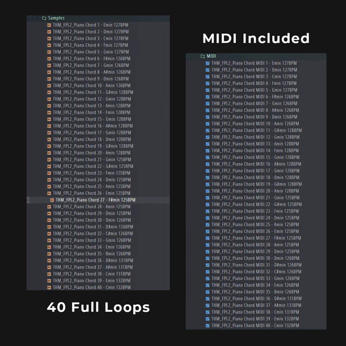 Tech House Market「Piano House Loops Vol.2」40種類の高音質WAV＋MIDI付き、商用利用も可能な即戦力ピアノループ集｜DTMプラグインセール
