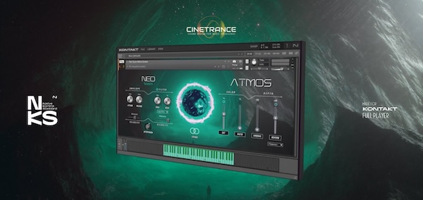 CineTrance「NEO Series Atmos」ブレードランナーのようなサウンドが誰でも作れる!シネマティック・アンビエント・ゲーム音楽に強いKontakt専用音源|DTMプラグインセール