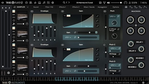 Tribe Instruments「Colombia Bundle」コロンビア現地録音の11種類の民族楽器と90種類の本格MIDIリズムで、南米の鼓動をそのままDAWに取り込むVST音源｜DTMプラグインセール