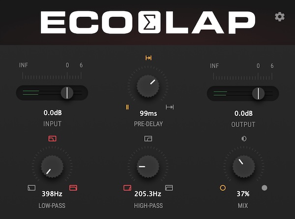 The Department of Sound「ECOSLAP」アナログプレート由来の短いリバーブ感で音に立体感と温かみをプラス！Ecoplateの血統を受け継ぐ無料プラグイン｜DTMプラグインセール