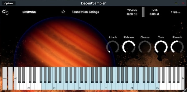Necatuss「Foundation Strings」まるで宇宙空間を漂うような音像を実現！幻想的なパッドと空間的な響きが魅力の無料ストリングス音源｜DTMプラグインセール