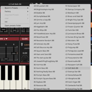 Björn Bojahr「JUNE Soundset 1」70種類の音色で80年代のJunoトーンを忠実に再現しながら現代のトラックに即活用できるサウンドを実現！AudioThing"JUNE"を本物のJunoサウンドへ導く無料プリセット集｜DTMプラグインセール