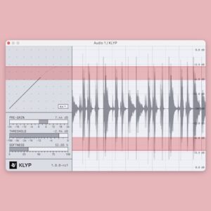 Voidstar Audio「KLYP」有料並みの高音質クリッピング処理とアンチエイリアス搭載！視覚的な操作で簡単にピーク処理ができるソフトクリッパー｜DTMプラグインセール