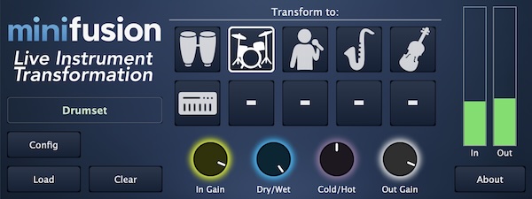 Franco Caspe「Minifusio」声がサックスに、ギターがピアノに変わる！？AIで楽器の音色をリアルタイム変換できる、AIによるリアルタイム音色変換プラグイン｜DTMプラグインセール
