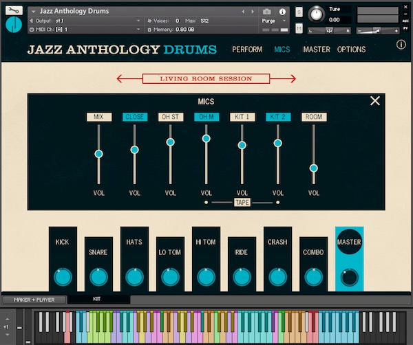 Authentic Soundware「Jazz Anthology Drums」スウィング感・ビンテージ感・生々しさが融合！ビンテージ録音の温かさとリアルな演奏感を両立するジャズ専用ドラム音源｜DTMプラグインセール