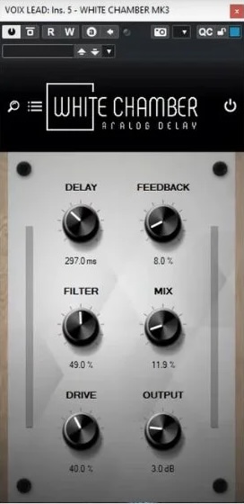 Lotus Sound Audio「WHITE CHAMBER MK3」くて立体的なサウンドの秘密を徹底レビュー アコースティックからボーカル・シンセまで全対応!初心者でも使いやすい直感UIと高品位なアナログ感で話題のディレイ|DTMプラグインセール