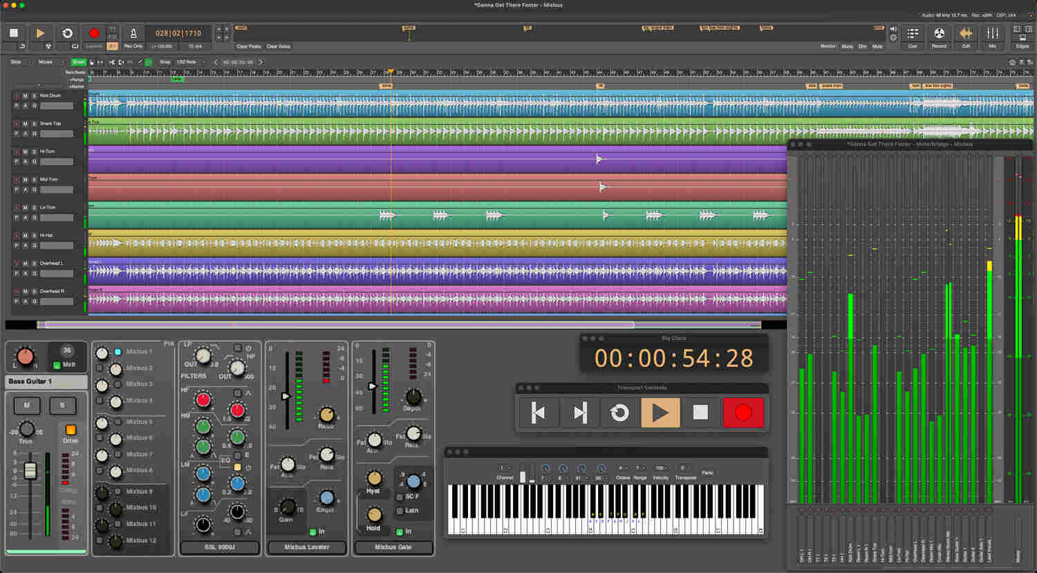 Harrison「Mixbus 11」スタジオグレードのマルチトラック録音・編集ツール、直感的なアレンジメント機能、高品質バーチャル・インストゥルメント！アナログコンソールにインスパイアされた進化系DAW｜DTMプラグインセール