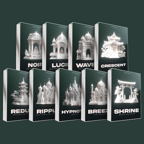 Cymatics「SHRINE RnB Collection」5.5GB以上の現代R&B特化サンプルが手に入る！SZAやDrakeにインスパイアされた即戦力音源｜DTMプラグインセール