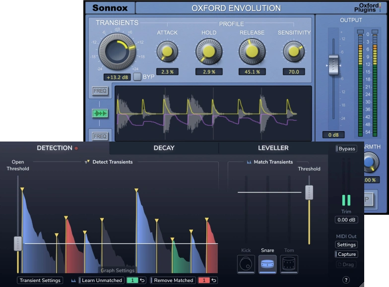 Sonnox「Drum Refinement Bundle」ドラムのスピルや不自然なゲート処理に悩んでいる人必見!演奏のニュアンスをそのままに余計な音だけを消す革新的なドラム処理ツール|DTMプラグインセール