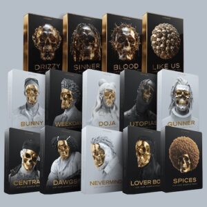 Cymatics「Black Friday ARTIST Bundle 2025」音楽制作の即戦力！Drake・The Weeknd・Gunnaなど14名の人気アーティストにインスパイアされた、10GB超の高品質サンプルパック｜DTMプラグインセール