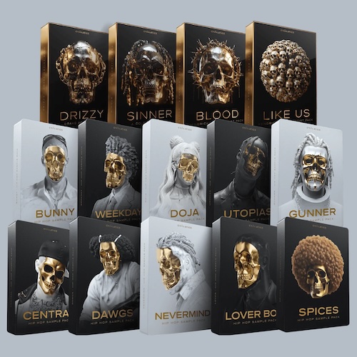 Cymatics「Black Friday ARTIST Bundle 2025」音楽制作の即戦力！Drake・The Weeknd・Gunnaなど14名の人気アーティストにインスパイアされた、10GB超の高品質サンプルパック｜DTMプラグインセール