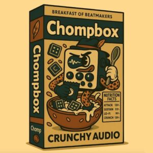 PockeTone「Chompbox」リアルな打感と生々しい音の質感を再現！ラウンドロビン、ピンポン再生、Beef Modeを搭載した、音が生きる感触重視型サンプラー｜DTMプラグインセール