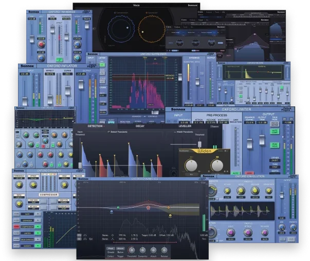 Sonnox「Core Bundle」ボーカルの質感、ドラムの抜け、ミックスのまとまりが格段に良くなる！EQ・コンプ・リバーブからトランジェント処理・ボーカル強化まで、音作りに必要なすべてを1本で揃う、プロエンジニアが現場で愛用する13の音響ツール｜DTMプラグインセール