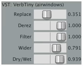 Airwindows「VerbTiny」リアルな空間表現をあえて捨てた、音の“質感”と“広がり”を変えるためだけに設計されたレトロ系デジタルリバーブ｜DTMプラグインセール