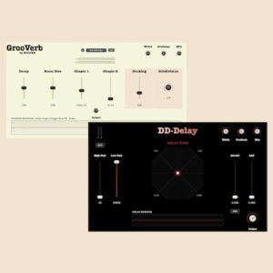 ROLORE Plugins「GrooVerb & DD-Delay」DAWとテンポ同期して動くリバーブと、4つのディレイタイムを滑らかにモーフィングできるステレオディレイ！Macユーザー限定の直感操作でプロ品質の空間演出を実現する次世代プラグイン｜DTMプラグインセール