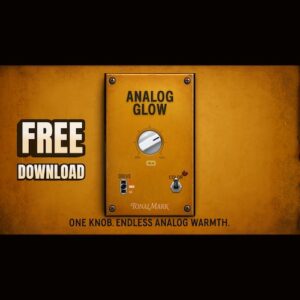 TonalMark「Analog Glow」エイリアシング対策からテープ風ソフト化まで搭載！ドラム・ボーカル・全体ミックスにアナログ的な質感を加えられるワンノブ設計の無料プラグイン｜DTMプラグインセール