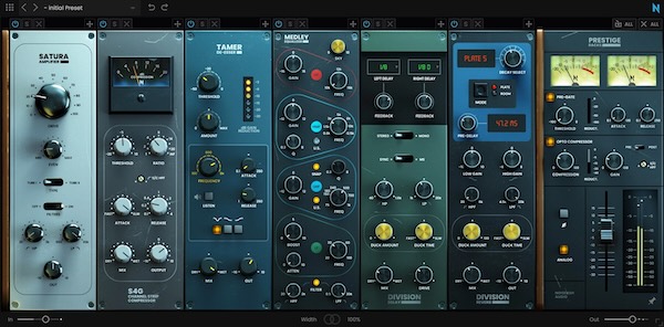 NoiseAsh「PRESTIGE RACKS」8つの名機を1つに凝縮!アナログの温もりと現代的な操作性を両立したミックス&マスタリング環境が手に入る、次世代型マルチエフェクトプラグイン|DTMプラグインセール