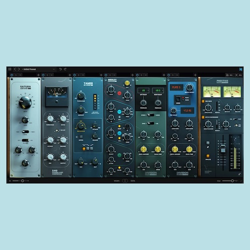 NoiseAsh「PRESTIGE RACKS」8つの名機を1つに凝縮！アナログの温もりと現代的な操作性を両立したミックス＆マスタリング環境が手に入る、次世代型マルチエフェクトプラグイン｜DTMプラグインセール