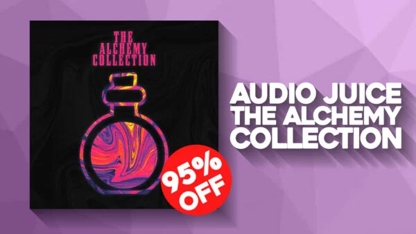 Audio Juice「The Alchemy Collection」R&B・ヒップホップ制作に革命を起こす最強サウンドパック!Arturia対応の120プリセット+200ドラム+100MIDIで全工程が完結する万能パック|DTMプラグインセール