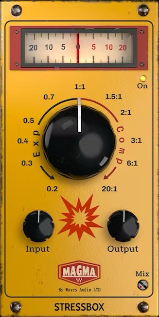 Waves「Magma StressBox」ドラムやボーカルに“迫力・緊張感・立体感”を与える！EQやコンプでは得られない“感情の起伏”を自在に操れる革新的ツール｜DTMプラグインセール