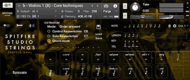 Spitfire Audio「Spitfire Studio Strings Professional」AIR Studio Oneの明瞭で活気ある空間が生み出す、プロフェッショナル仕様のドライステージ・サンプルライブラリー！情熱的な時代劇から現代北欧ノワール、インディーから壮大な映画・ゲームスコアまで対応する、深み・ディテール・フォーカスを同時に実現した新世代オーケストラ音源｜DTMプラグインセール