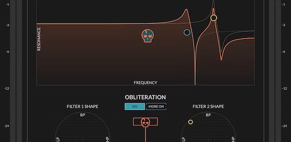 Newfangled Audio「OBLITERATE」ドラムもベースも破壊して再構築！怒れるディストーションで創造性を刺激する、たった一つのバグが7年かけて進化した狂気の音響プラグイン｜DTMプラグインセール