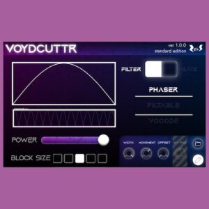 LightningPig「VOYDCUTTR」音のスペクトルを“描いて、削って、混ぜる”という新体験！色彩豊かなベースサウンドも、ボーカルの質感加工も、動的なEQも自由自在のサウンドデザインを革新する次世代オーディオプラグイン｜DTMプラグインセール