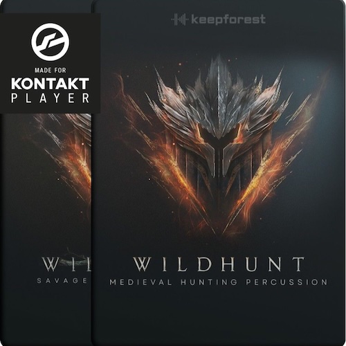 Keepforest 「Wildhunt – Bundle」原始的なインパクトと中世の重厚な響きを融合！Savage Ritual TensionとMedieval Hunting Percussionの2大ライブラリで描く、映像音楽・ゲーム音楽に最適なシネマティックサウンドライブラリ｜DTMプラグインセール