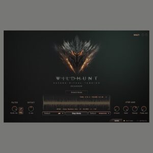 Keepforest 「Wildhunt – Savage Ritual Tension」音が獲物となり、沈黙が決して生き残れない狩猟の世界へ！戦士の足音、森の緊張、追跡、原始的な神秘を数秒で組み立てる、タイトなインパクト、野性的パーカッション、オーガニック・テクスチャー、獣のようなヴォーカルで構成された圧力と前進運動のための音源｜DTMプラグインセール