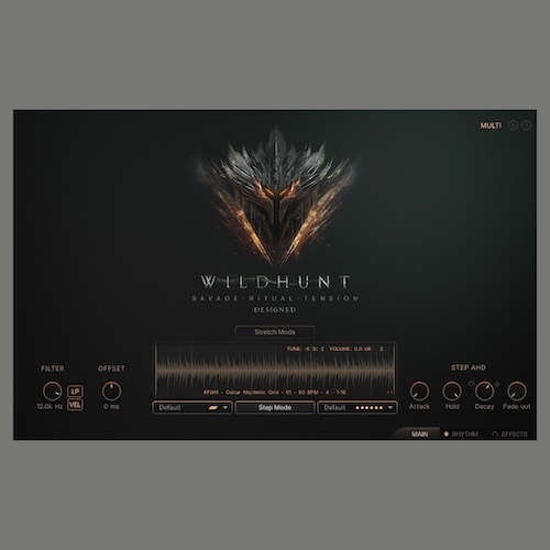 Keepforest 「Wildhunt – Savage Ritual Tension」音が獲物となり、沈黙が決して生き残れない狩猟の世界へ！戦士の足音、森の緊張、追跡、原始的な神秘を数秒で組み立てる、タイトなインパクト、野性的パーカッション、オーガニック・テクスチャー、獣のようなヴォーカルで構成された圧力と前進運動のための音源｜DTMプラグインセール