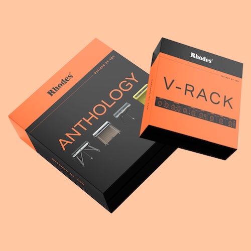Rhodes「Anthology and V-Rack Bundle」本物のRhodesサウンドとアナログFXを完全再現！MK1・MKV・Sparkletop・MK7の名機4種を収録したRhodes Anthologyと、MK8回路を再現したV-Rackで"音の質感"まで極める最強バンドル｜DTMプラグインセール