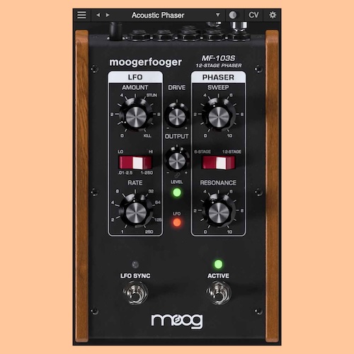 Moog「Moogerfooger MF-103S 12 Stage Phaser」アナログの温かみとモジュラー的自由度をDAWで実現！音に有機的な揺らぎと立体感を加える万能フェイザー｜DTMプラグインセール