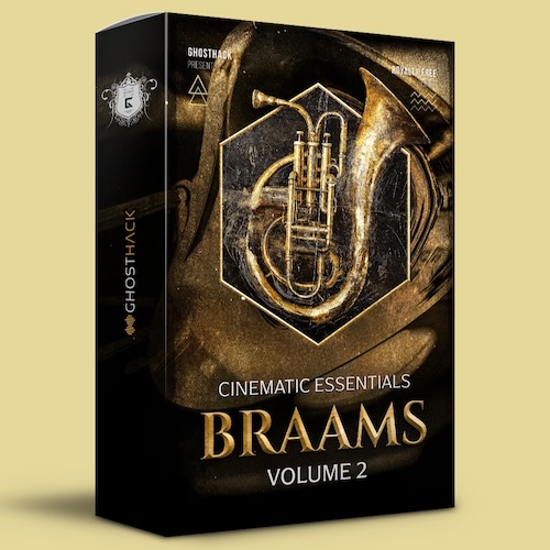 Ghosthack「Cinematic Essentials - Braams Volume 2」映画の予告編で鳴り響く“ド迫力の音”をあなたの作品にも！100種類のBraam効果音が今だけ無料のプロ仕様サウンドパック｜DTMプラグインセール