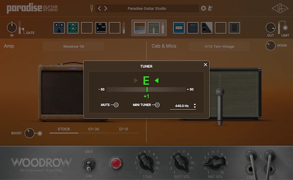 Universal Audio「Paradise Guitar Studio」厳選されたスピーカーキャビネットと専門的に配置されたスタジオマイクで、数分で完璧なサウンドをキャプチャ！ワールドクラスのスタジオでプロエンジニアが録音したかのような、ほぼ無限のトーンシェイピングを実現｜DTMプラグインセール