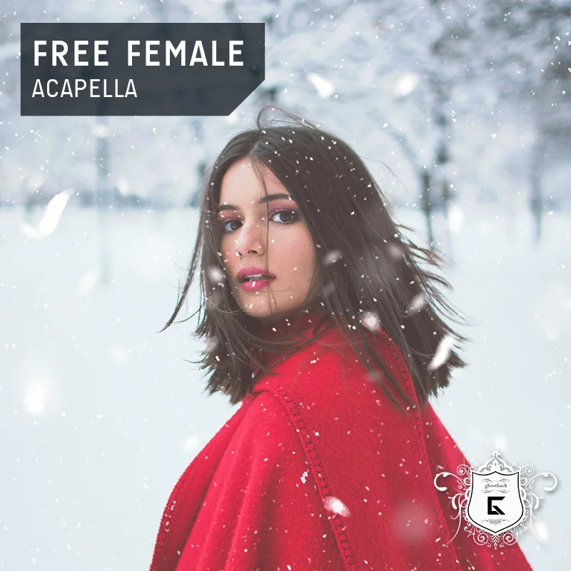 Ghosthack「Free Female Acapella」128BPM・F#マイナー・MIDI＆歌詞シート付き！プロシンガーMeganによる極上の女性ボーカル音源｜DTMプラグインセール
