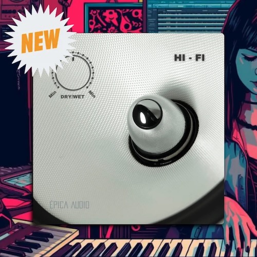 Épica Audio「Hi-Fi」EQやコンプに頼らなくても、曲全体がグッと引き締まる！1ノブで“音のまとまり感とツヤ”を生み出す、ドラム・ギター・シンセ・マスタリングまで全部に使えるHI-FIプラグイン｜DTMプラグインセール