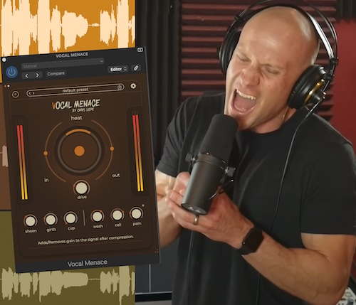 My Musical Voice「VOCAL MENACE」ボーカルの存在感、エッジ、空気感まですべてを操れる！無料で使える最強ボーカル用エフェクトプラグイン｜DTMプラグインセール