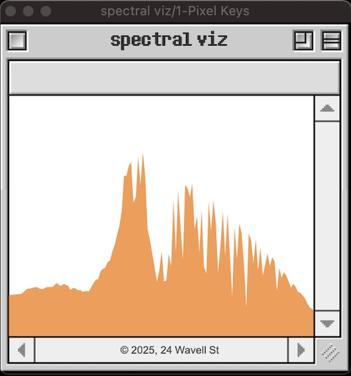 24 Wavell St「the sound viz collection」音の波形・ステレオ感・周波数をリアルタイムで“見える化”できる、Mac風レトロデザインが美しい無料オーディオビジュアライザー|DTMプラグインセール