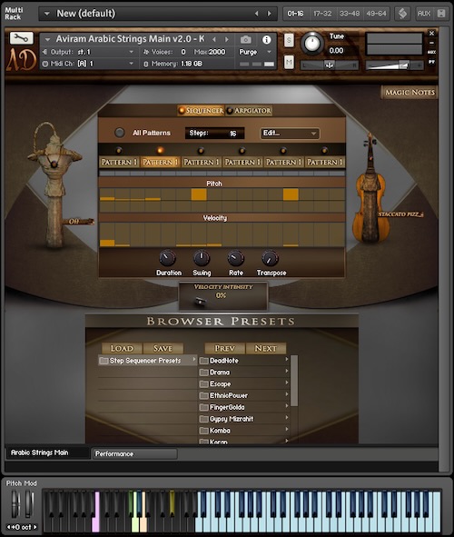 Aviram Dayan Production「Aviram Arabic Strings」アラブの情緒と表現力をDAW上でリアルに再現する本格派バーチャル楽器！25年分の録音と演奏表現を凝縮した中東系ストリング音源｜DTMプラグインセール