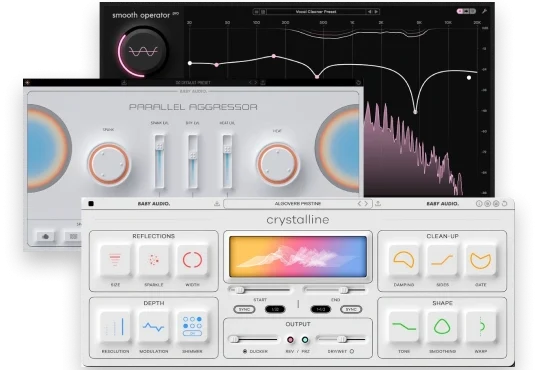 Baby Audio「Best Of Baby Audio Bundle」EQ・リバーブ・コンプレッサーを完全網羅!音の濁り・迫力不足・奥行きのなさを解消し、プロ並みの音作りを実現する万能バンドル|DTMプラグインセール