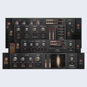 Fuse Audio Labs「OCELOT Bundle」楽器・ボーカル・ドラムすべてに使える万能エフェクト集！オクターバー・アップミキサー・クリッパー・リミッターを駆使してプロクオリティの音作りを実現する高性能エフェクトバンドル｜DTMプラグインセール