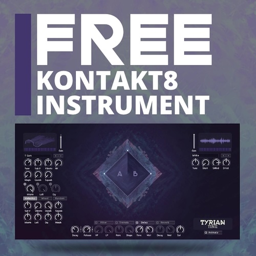 Ocean Swift Synthesis「Tyrian Tine」ただのベルじゃない、音で世界観を描ける楽器！幻想・不安定・空間的サウンドを簡単に生み出せる新時代のチャイム音源｜DTMプラグインセール