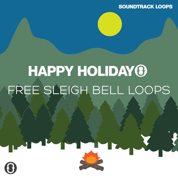 Soundtrack Loops「Happy Holidays Sleigh Bells Sounds」クリスマスBGM・冬の映像制作にぴったり！無料で使える高品質スレイベル音源パック｜DTMプラグインセール