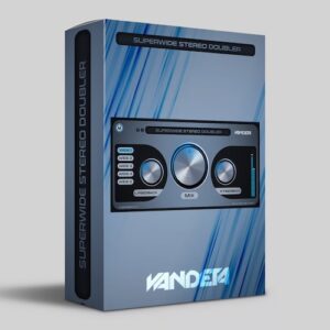 Vandeta「SuperWide Stereo Doubler v1.1」平坦なミックスに奥行きと空間をプラスしたいならこれ！ボーカルやギターに自然な広がりと立体感を加える高精度ステレオプラグイン｜DTMプラグインセール